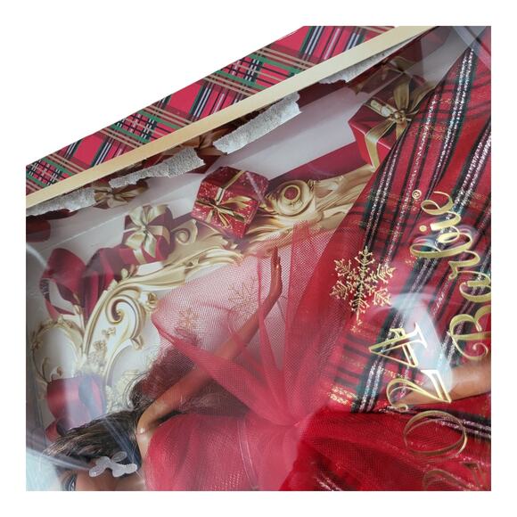 Damaged Box Hispanic Latina  Barbie 2024 Holiday Barbie Doll HRM63 - Picture 5 of 5